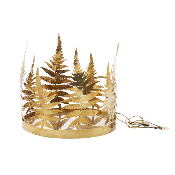 Fern leaf for candle