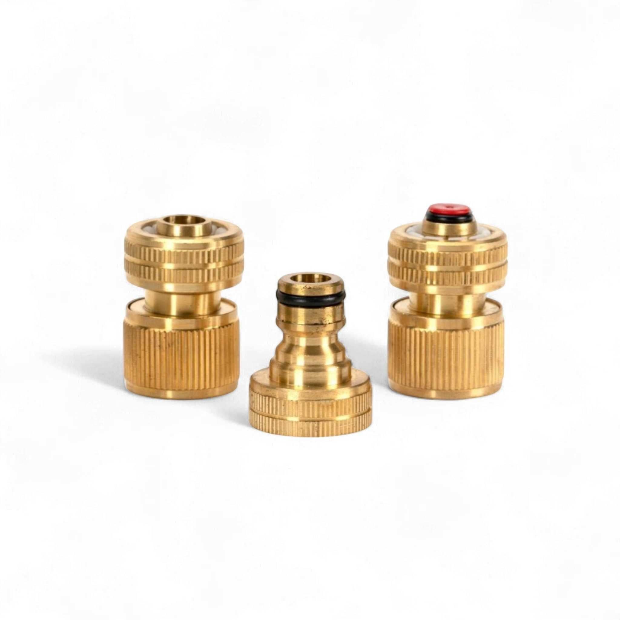 Brass Hose Connection Set