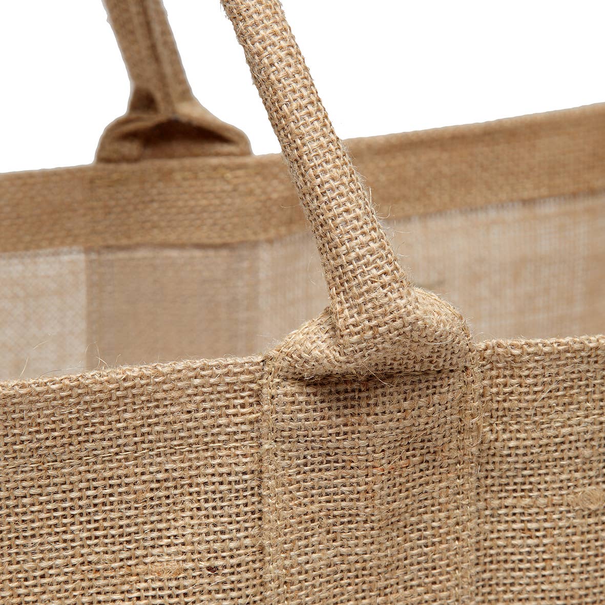 Burlap Tote Bag