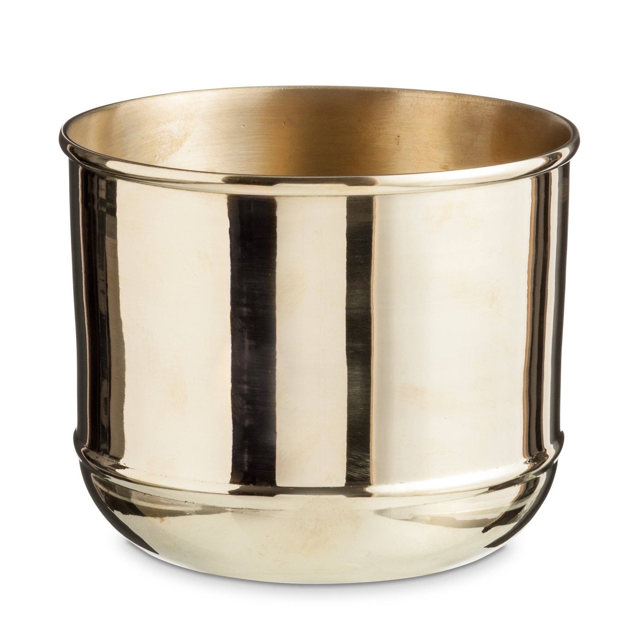 Large Brass Flower Pot