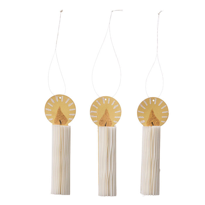 Honeycomb Candles - Set of 3