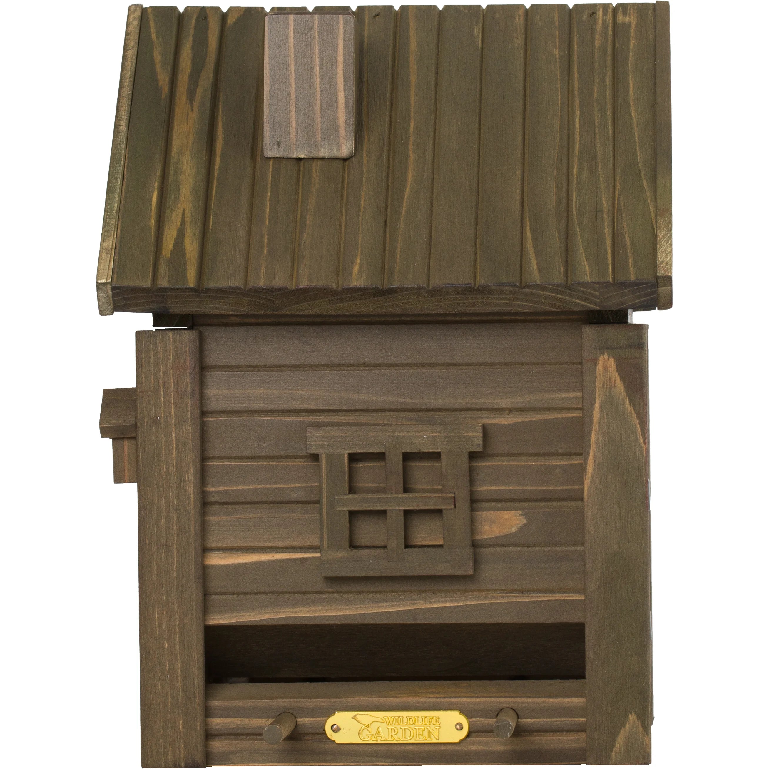 Multiholk Green Umber Feeder and Bird Nest