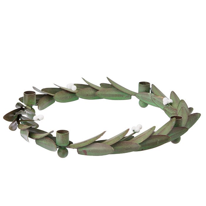 NORDIC.CHRISTMAS - Advent Candle Holder Leaf