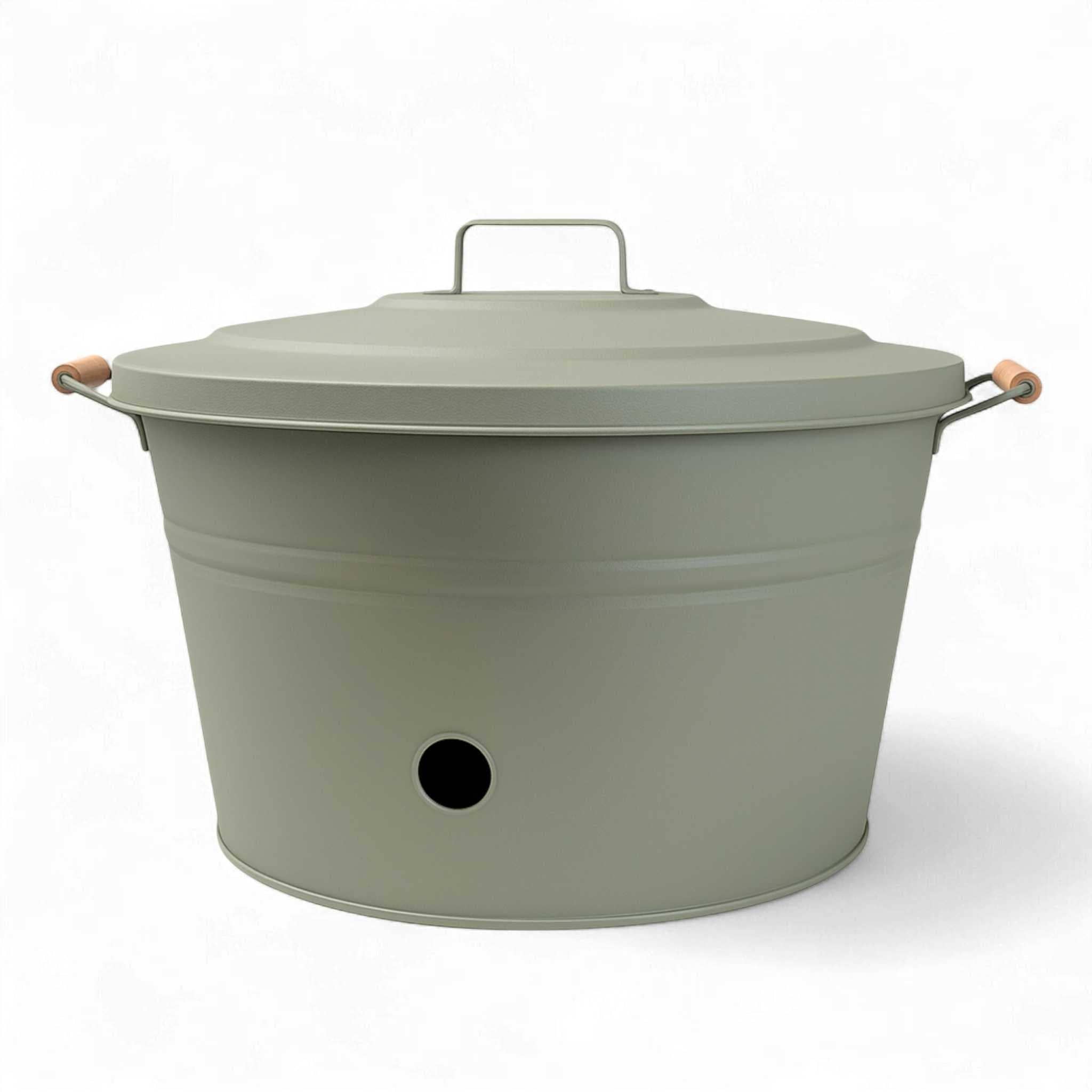 Metal Hose Storage Pot