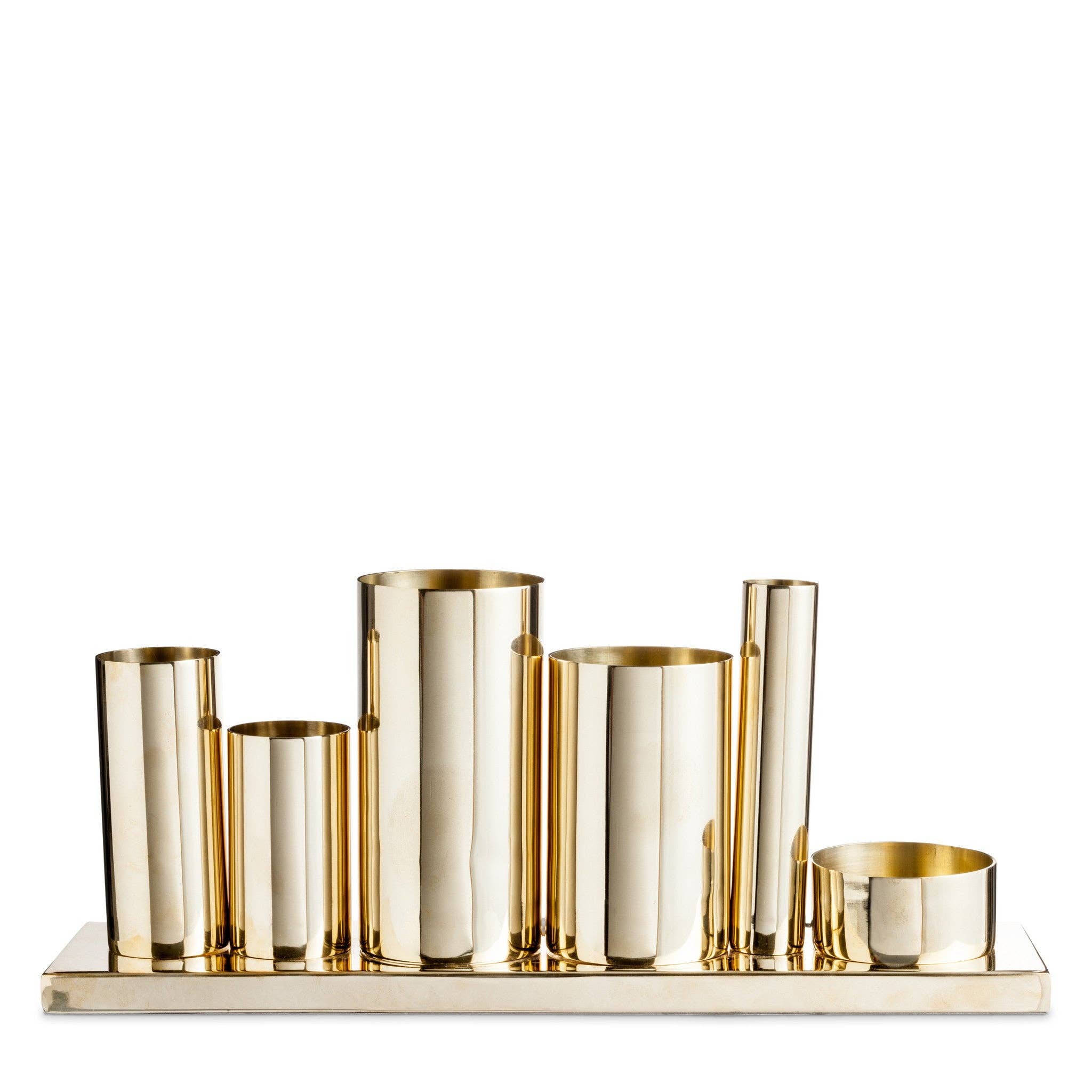 Brass organizer or flower holder