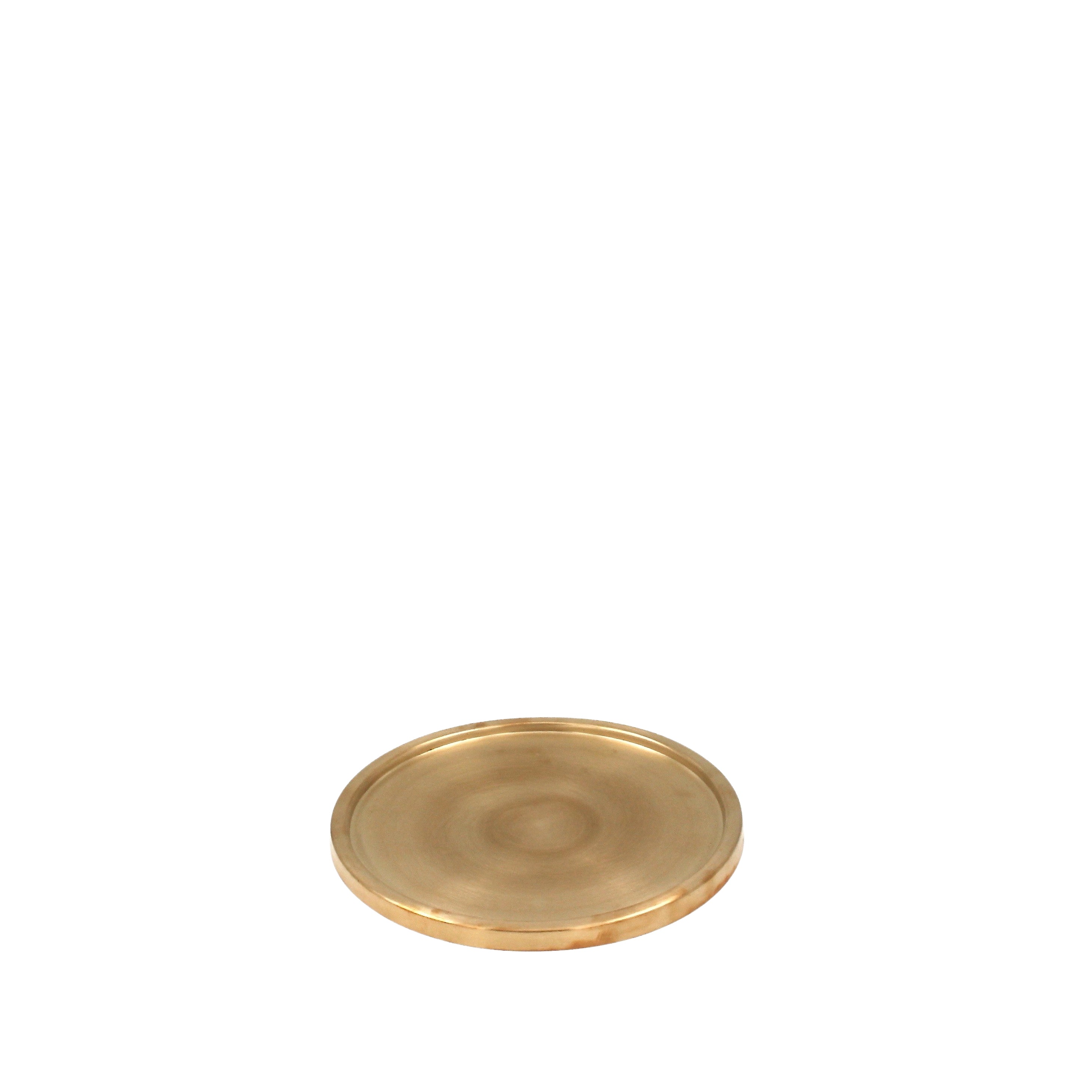 Brass round decoration tray