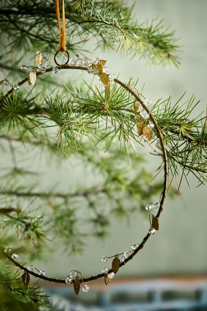 NORDIC.CHRISTMAS - Leaf wreath