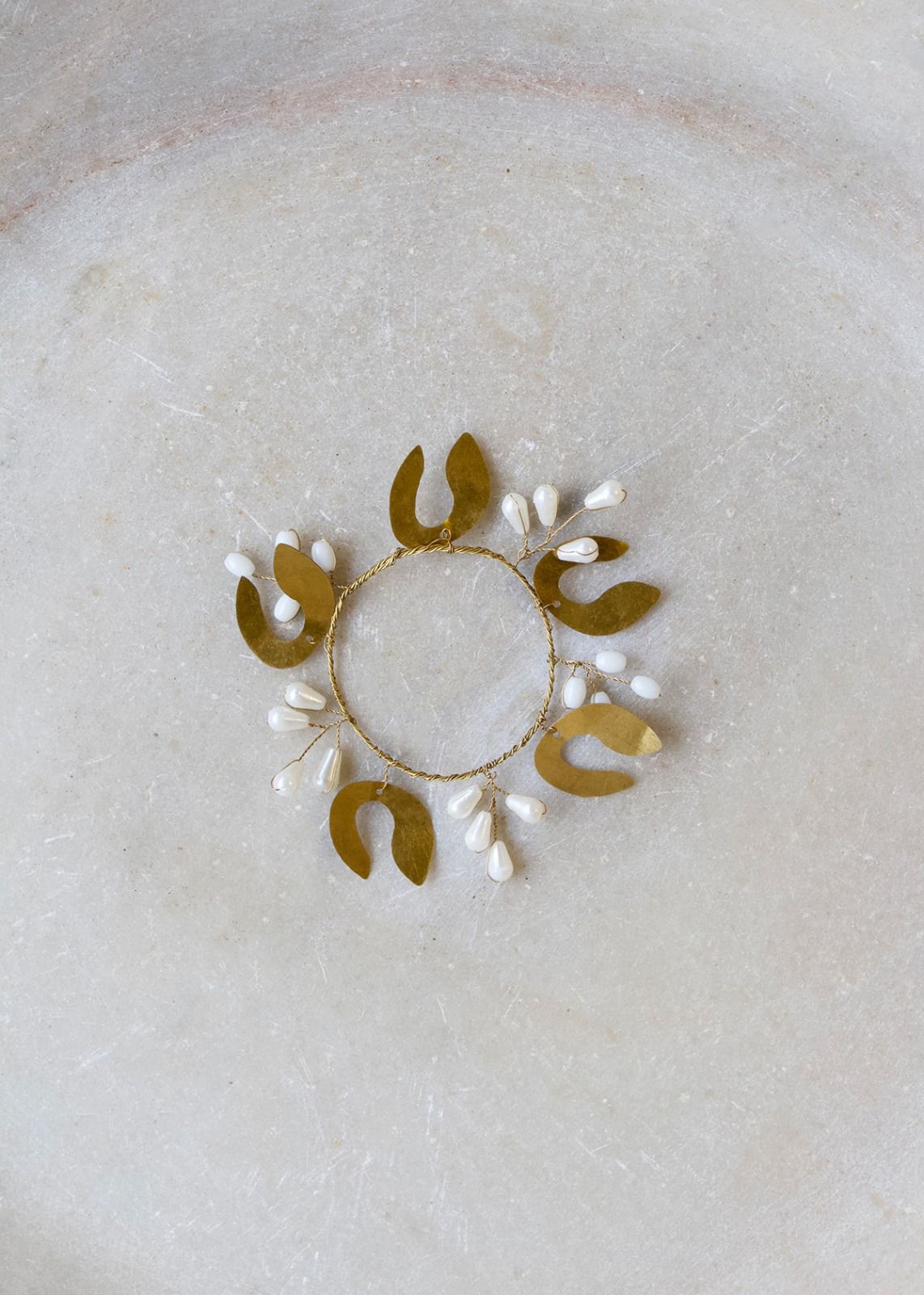 NORDIC.CHRISTMAS - Mistletoe napkin - ring