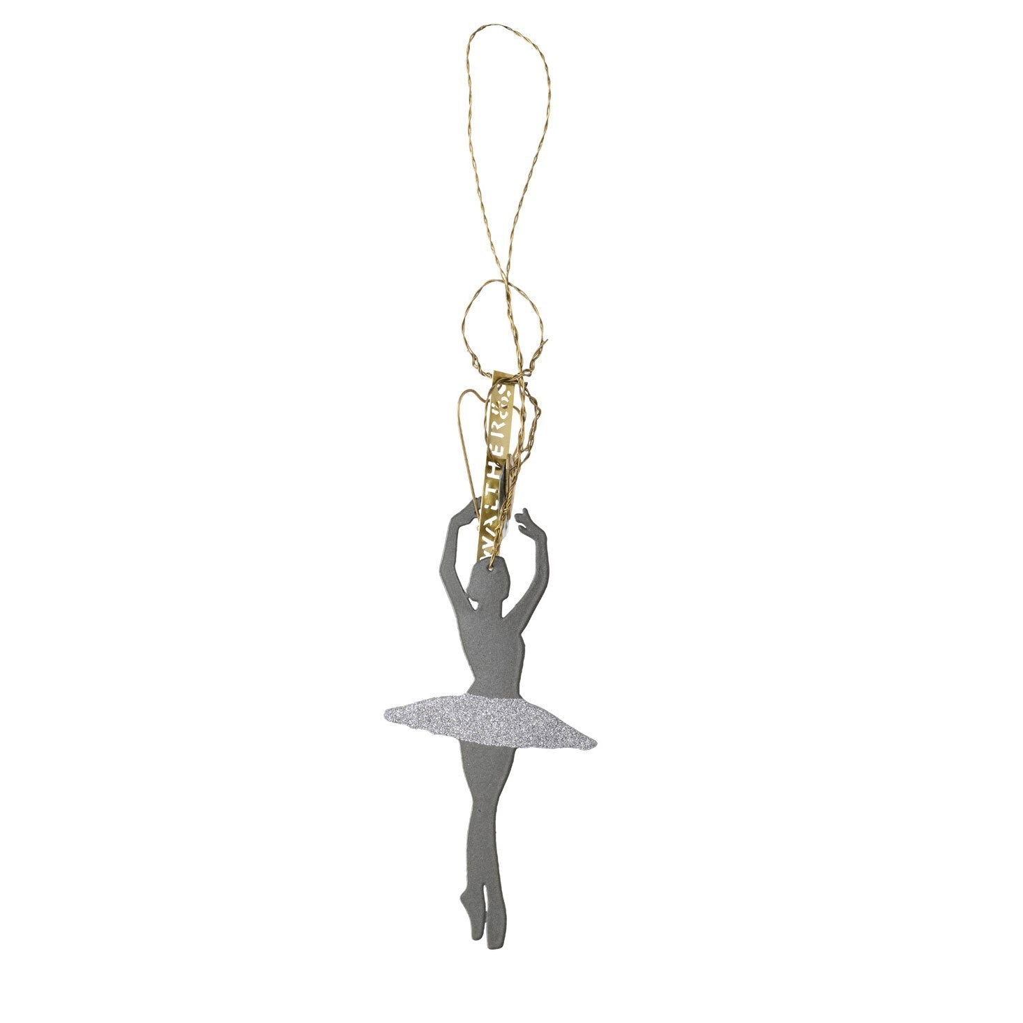 NORDIC.CHRISTMAS - Small dancer zinc ornament