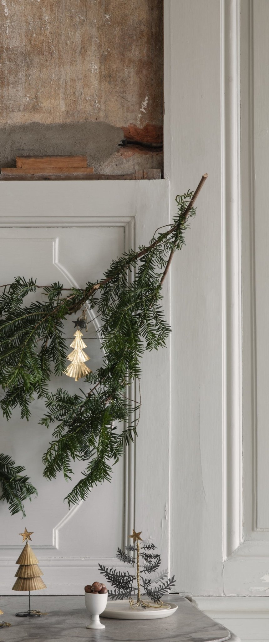 NORDIC.CHRISTMAS - Walther & co brass Christmas tree ornament