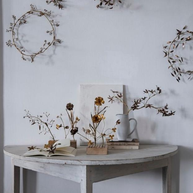NORDIC.CHRISTMAS - Walther&co gold cornflowers