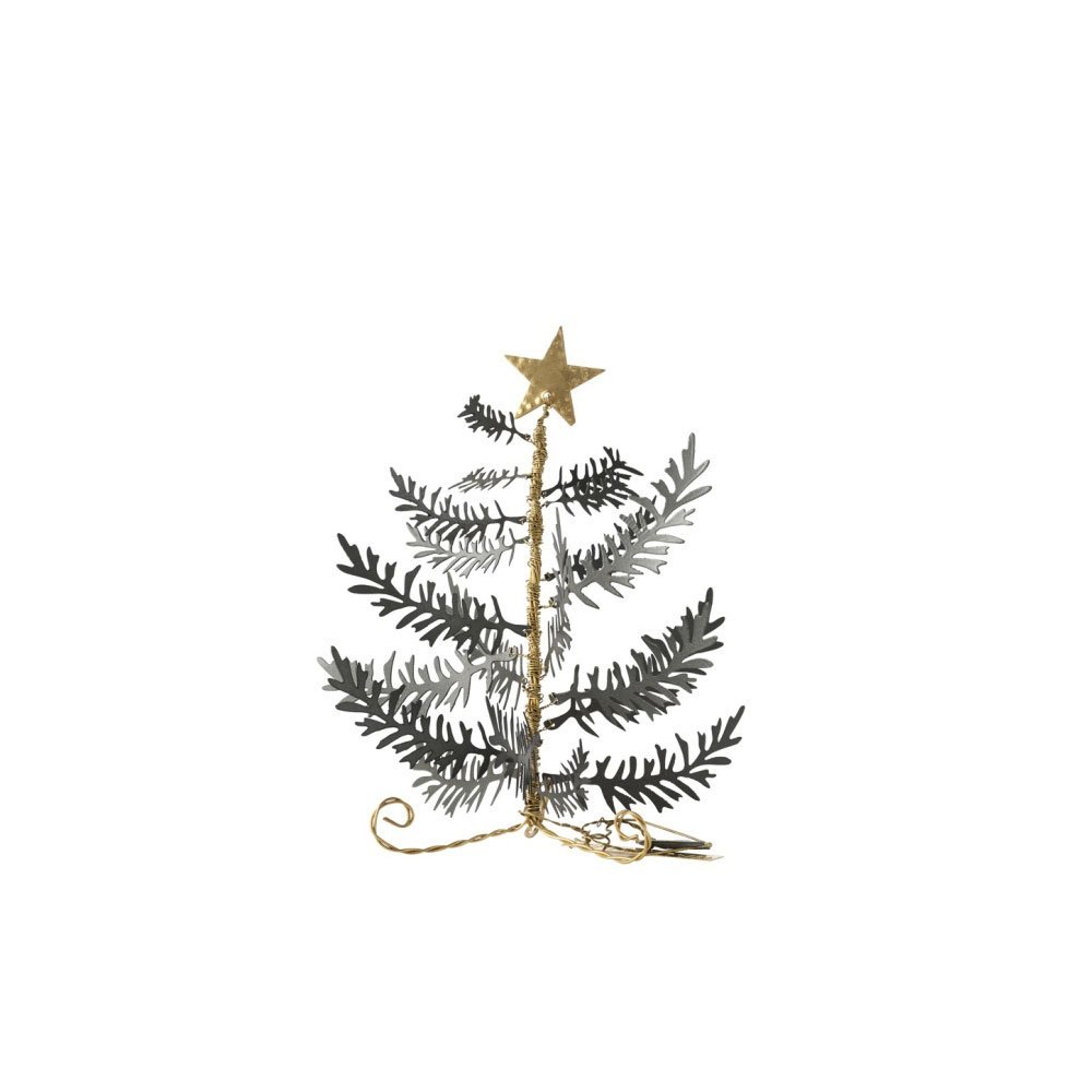 NORDIC.CHRISTMAS - Zinc pine tree