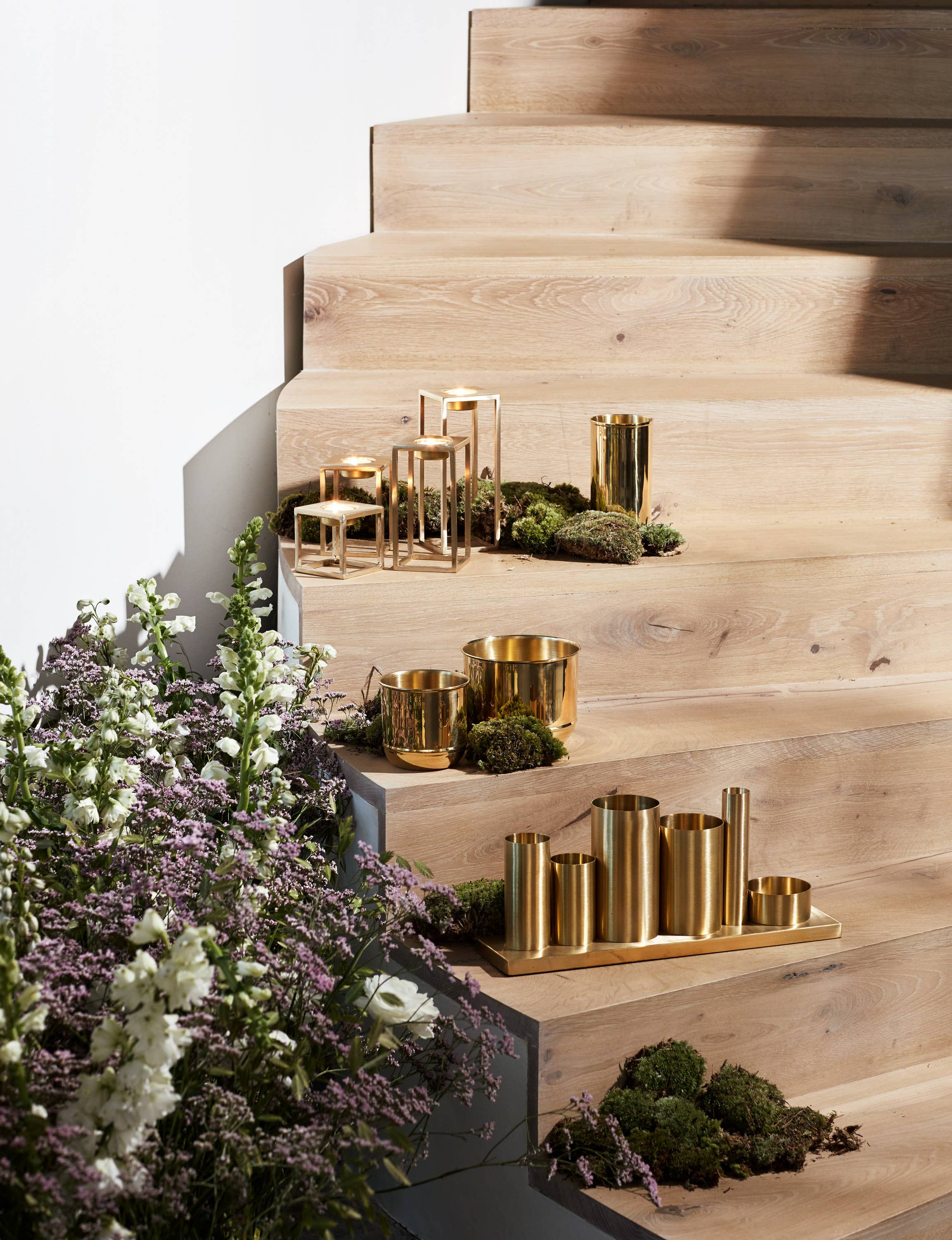 Large Brass Flower Pot