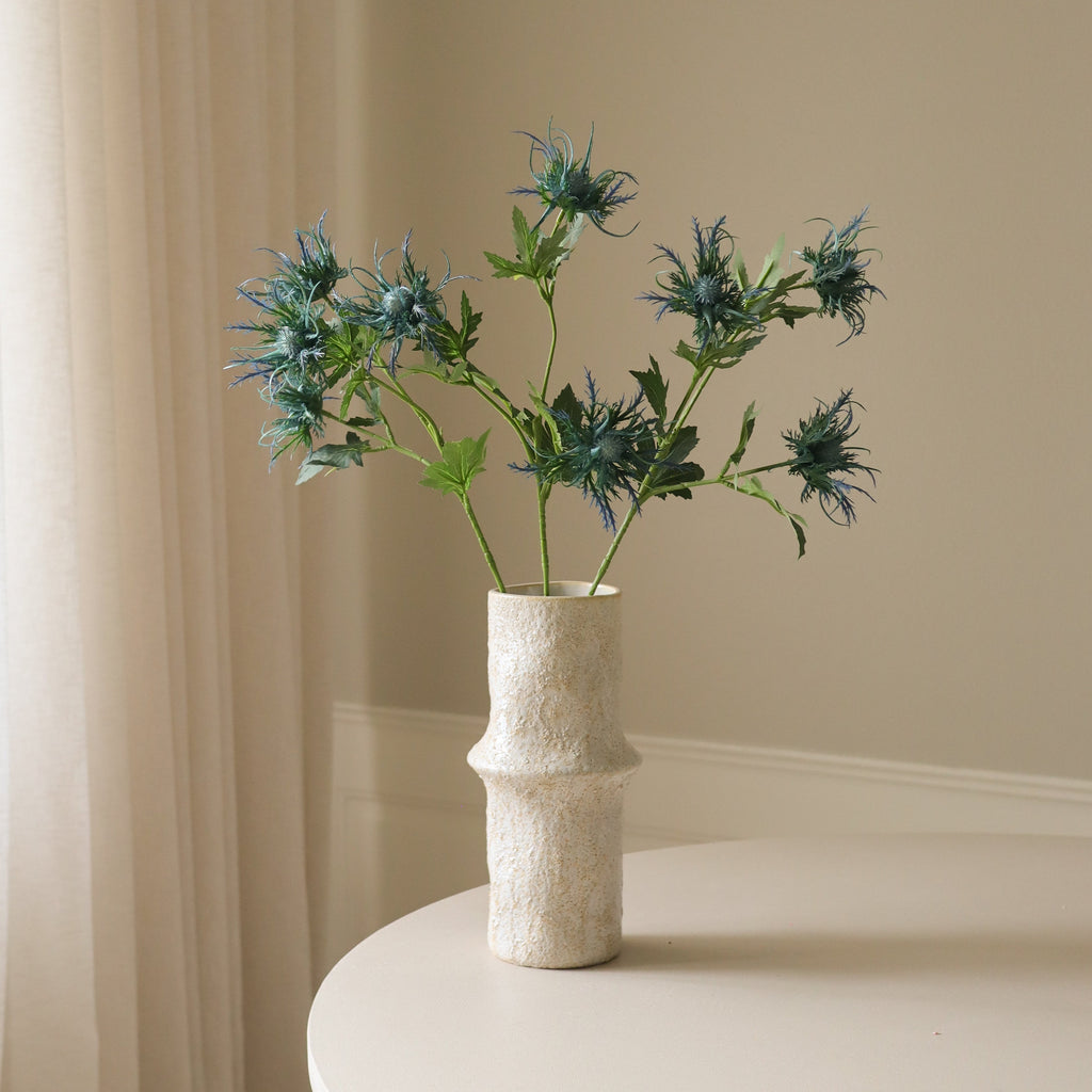 Blue Eryngium "Sea Holly" Flower Stem