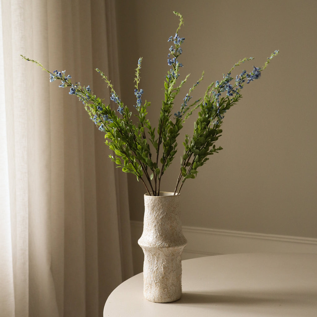 Blue Wild Flower Stem