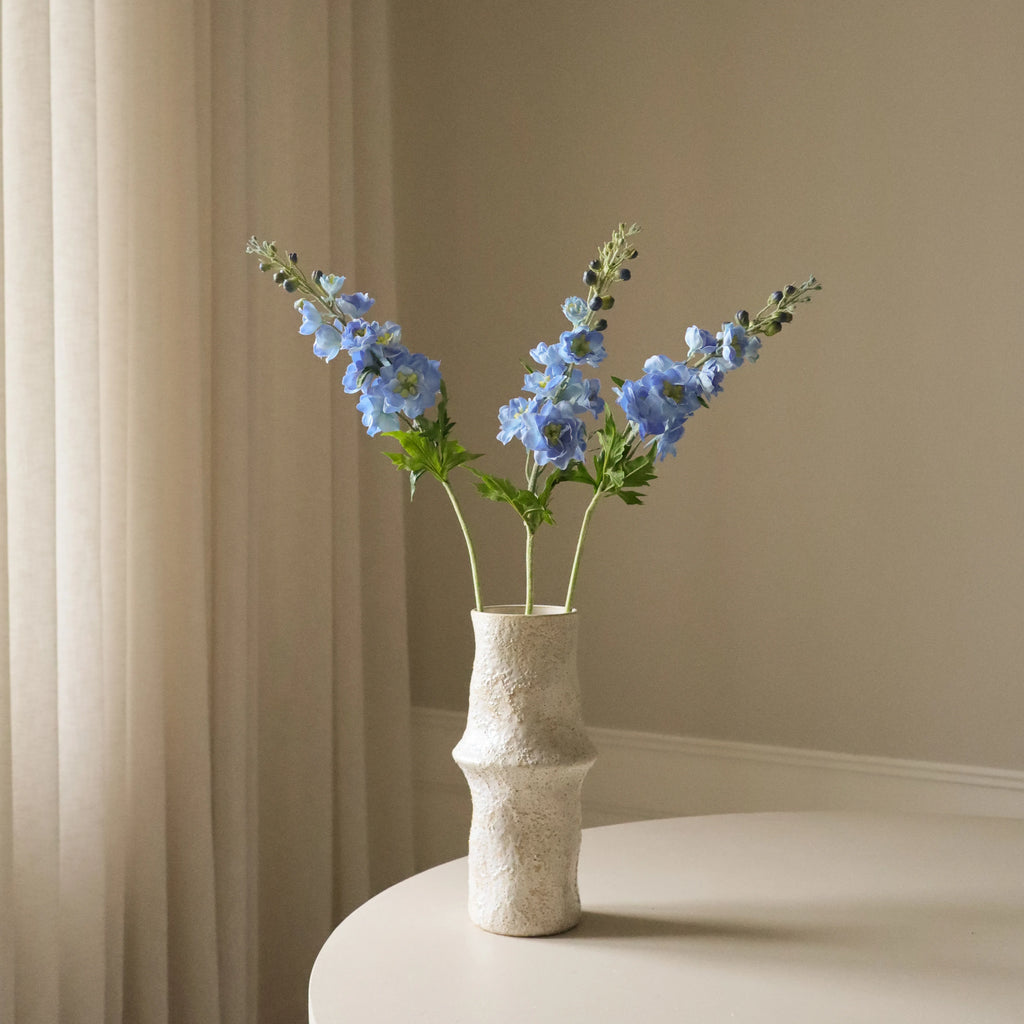 Light Blue Delphinium Flower Stem