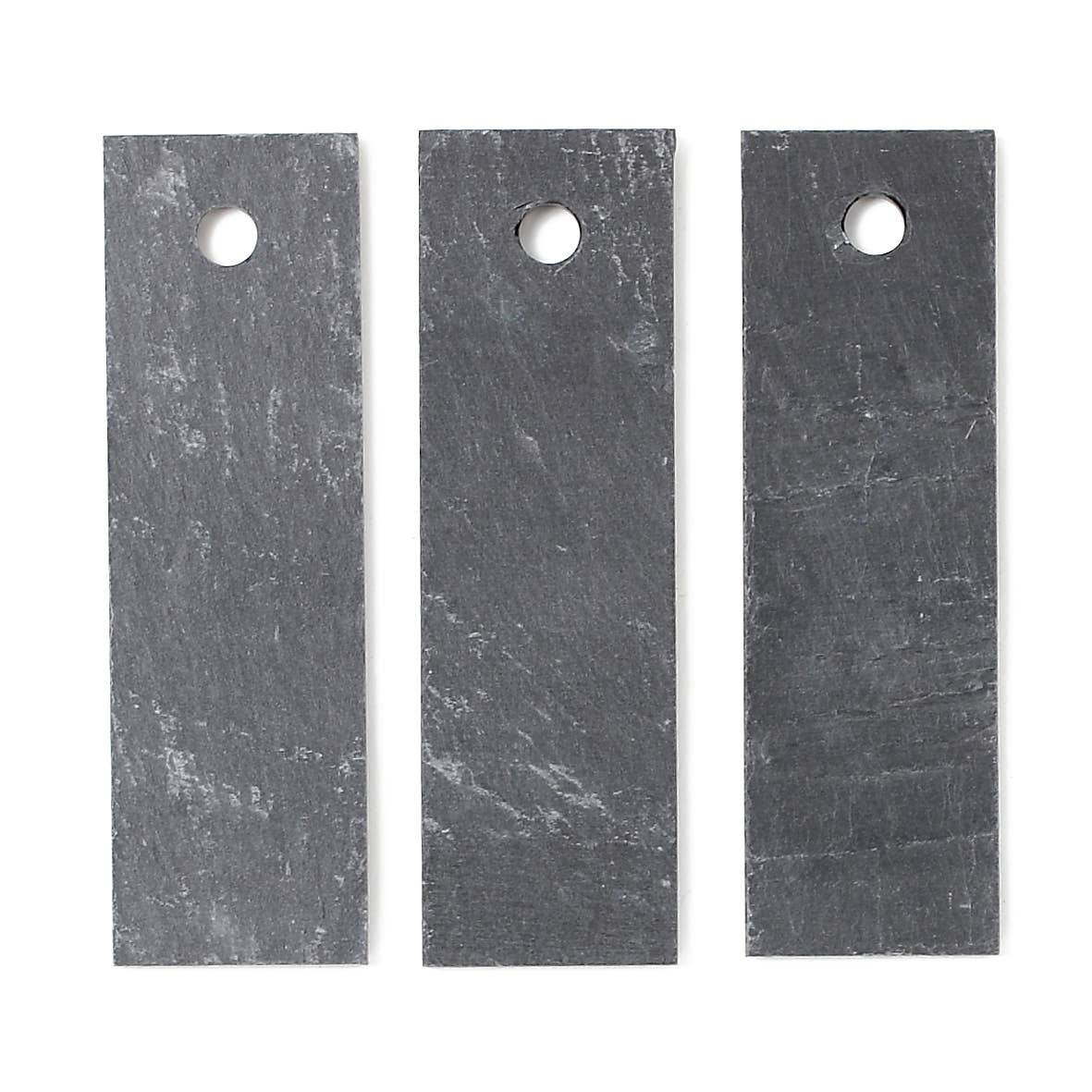 Set of 3 Natural Slate Labels