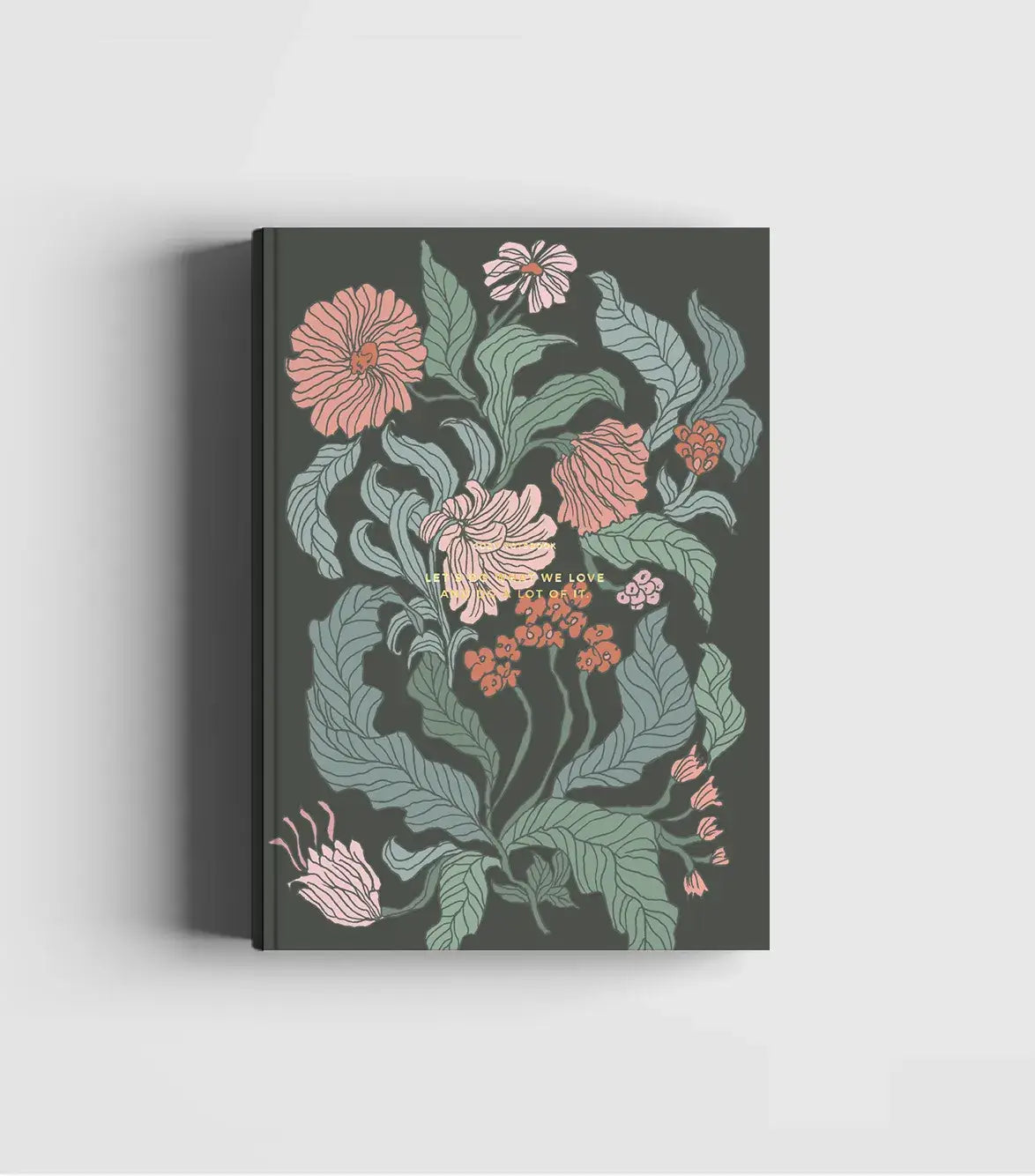 Notebook - Floral - Desert Rose