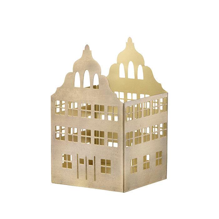 Golden candle holder townhouse