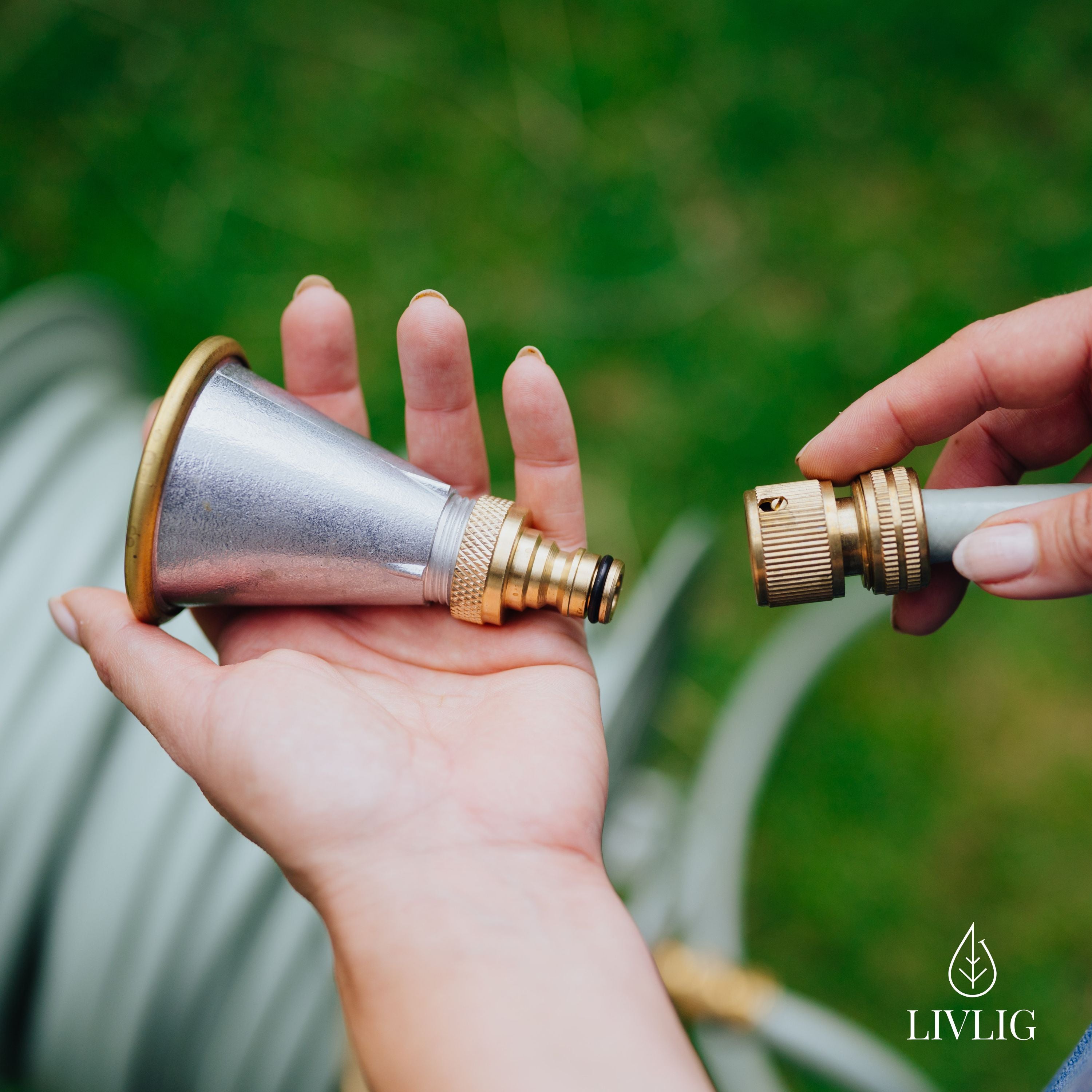 Brass Hose Connection Set