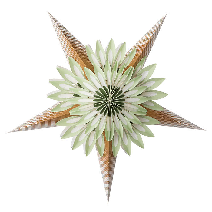 Paper Star Aurora Mint Ø70cm