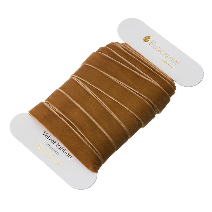 Caramel Velvet Ribbon