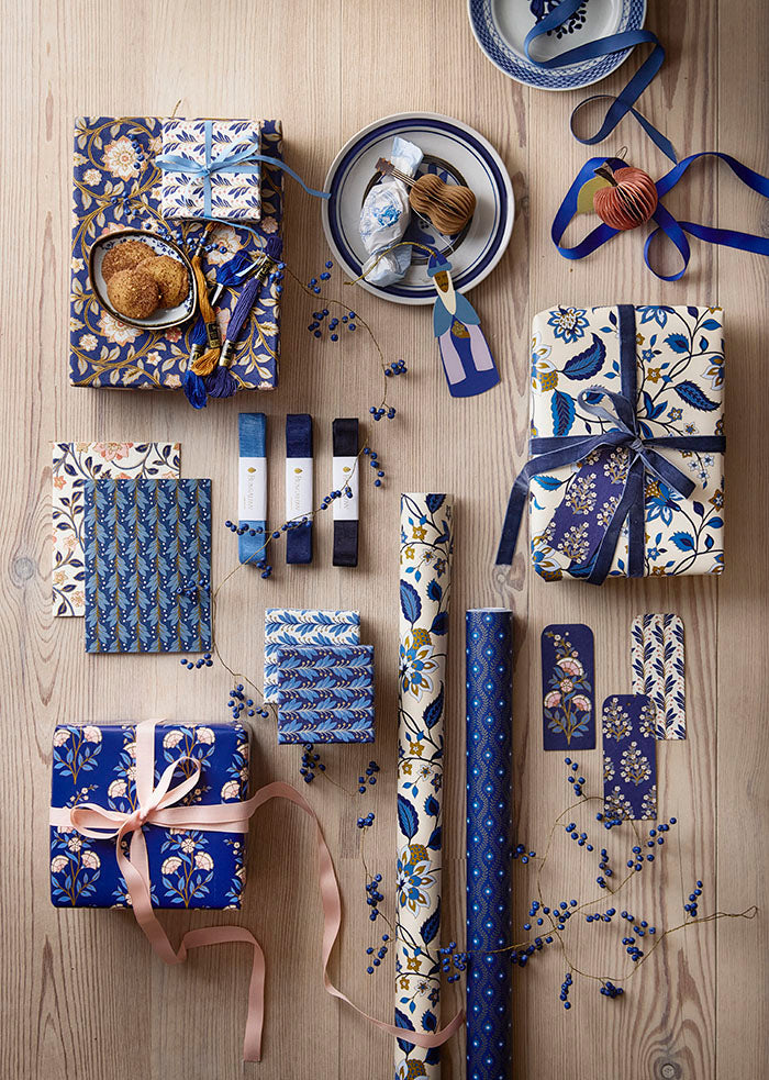 Dusty Blue Velvet Ribbon