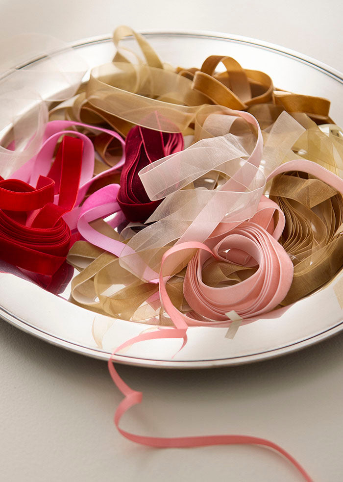 Sand Velvet Ribbon