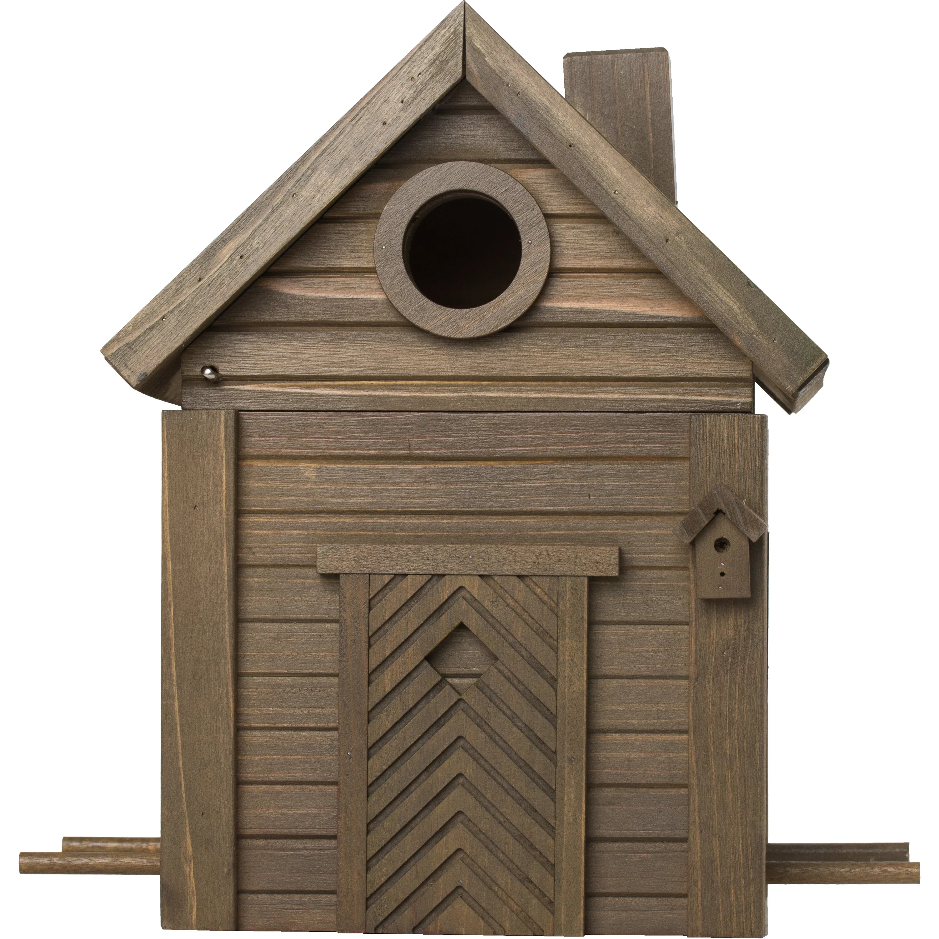 Multiholk Green Umber Feeder and Bird Nest