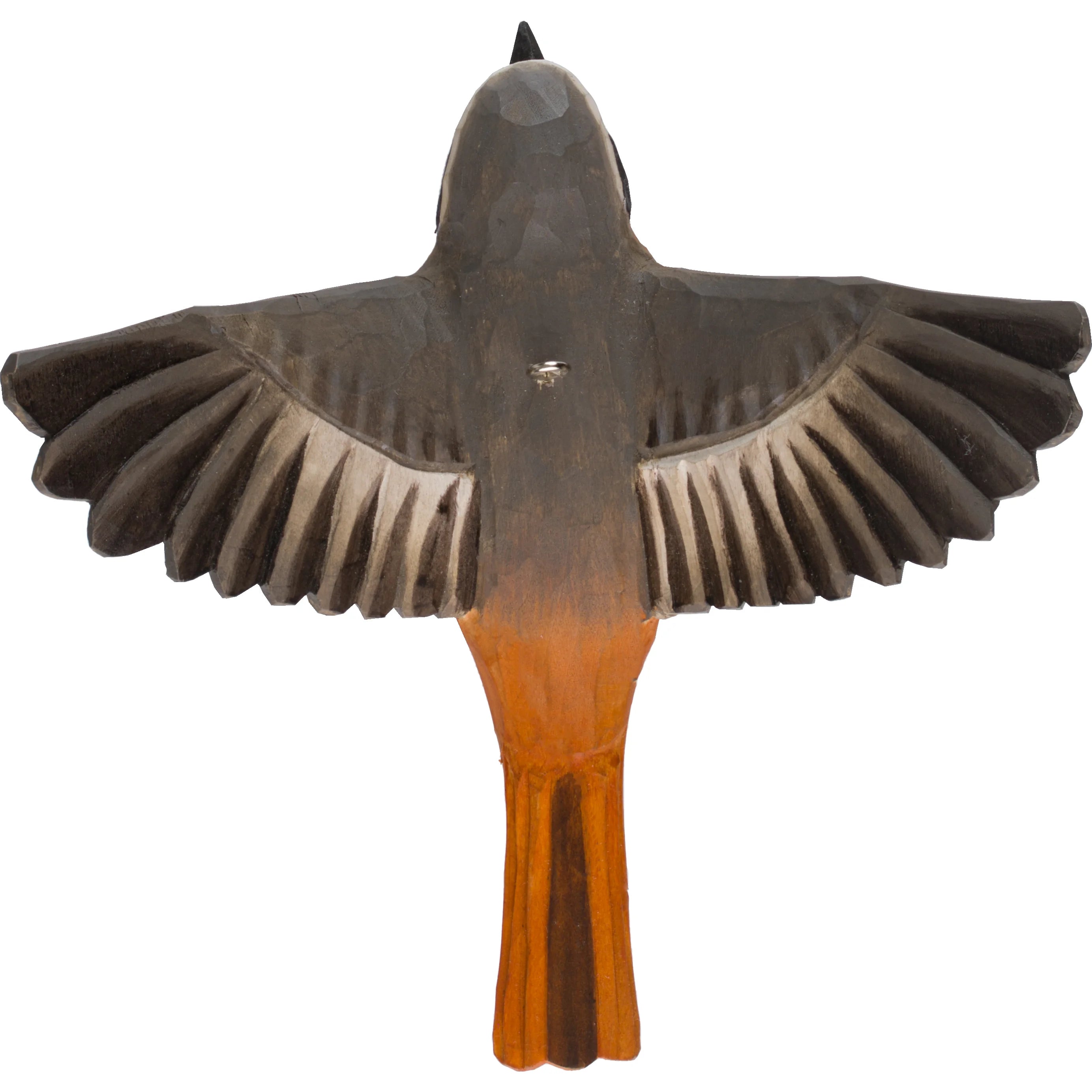 Carved Flying Redstart