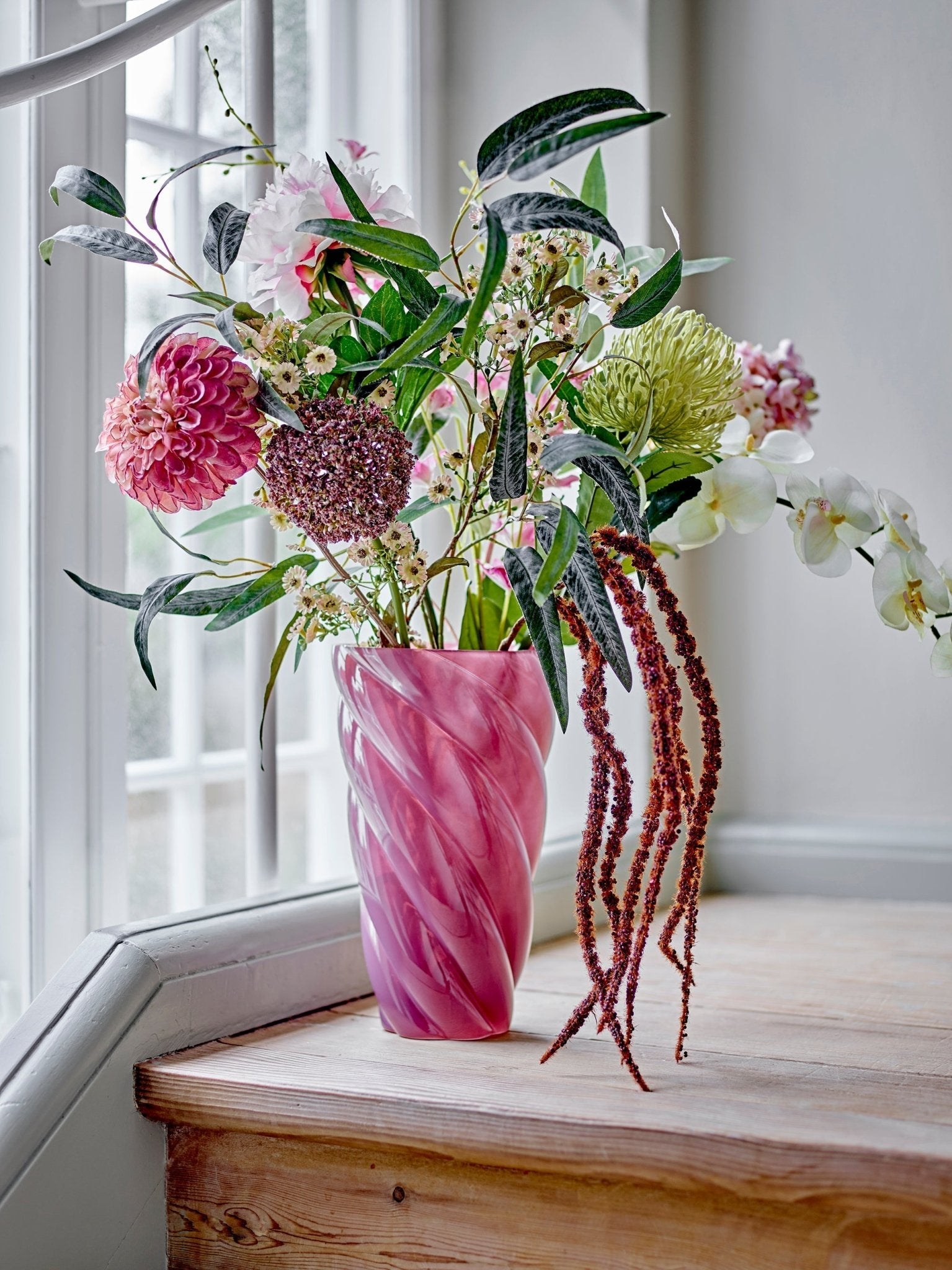 NORDIC.CHRISTMAS - Rose Peony Stem