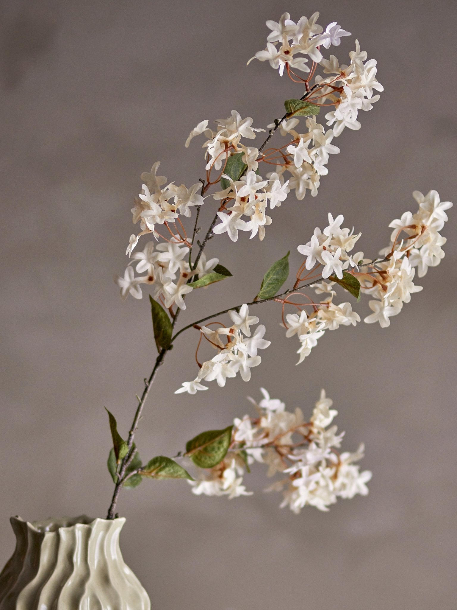 NORDIC.CHRISTMAS - White Myrtle branch