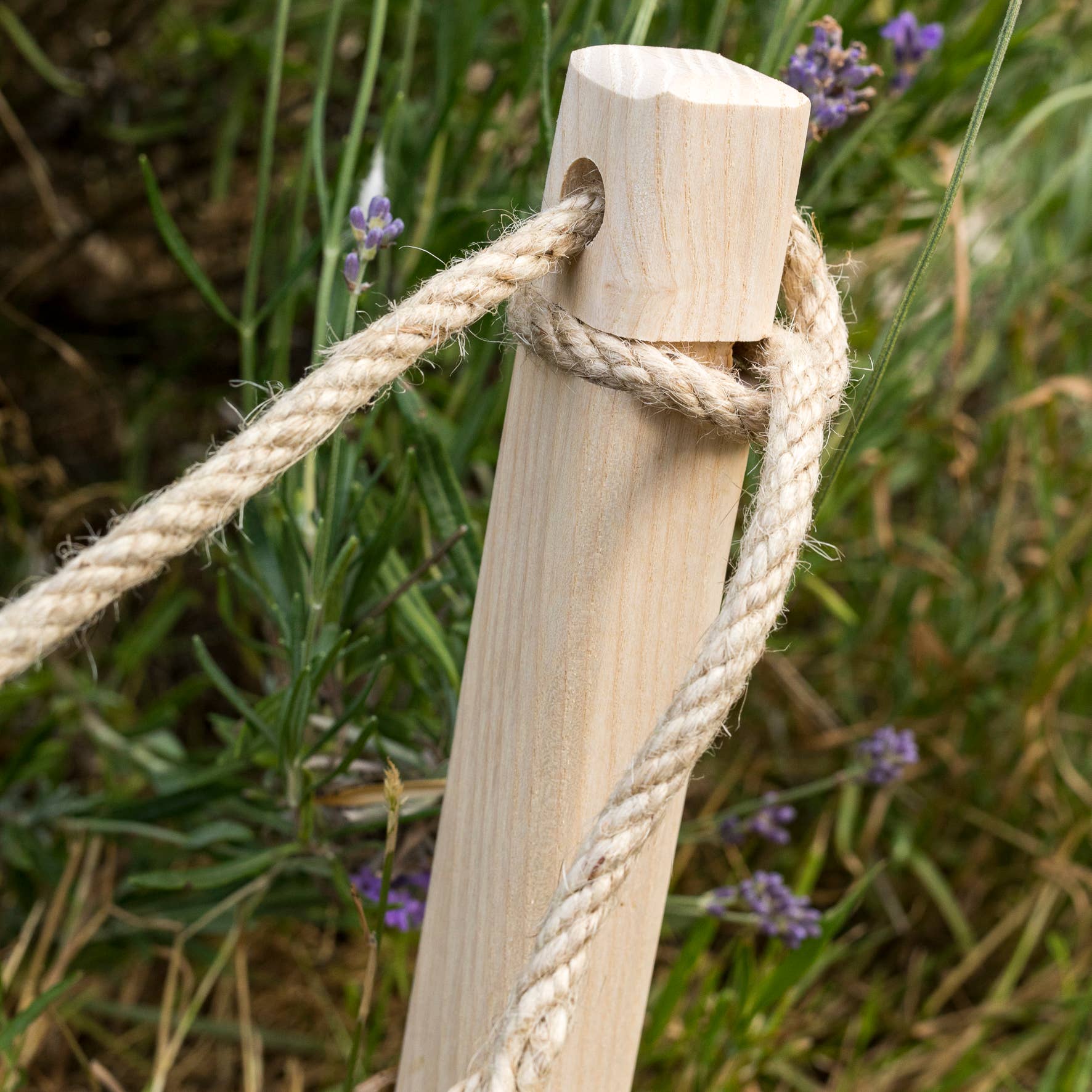 Gardener Beech Stakes + Hemp Rope