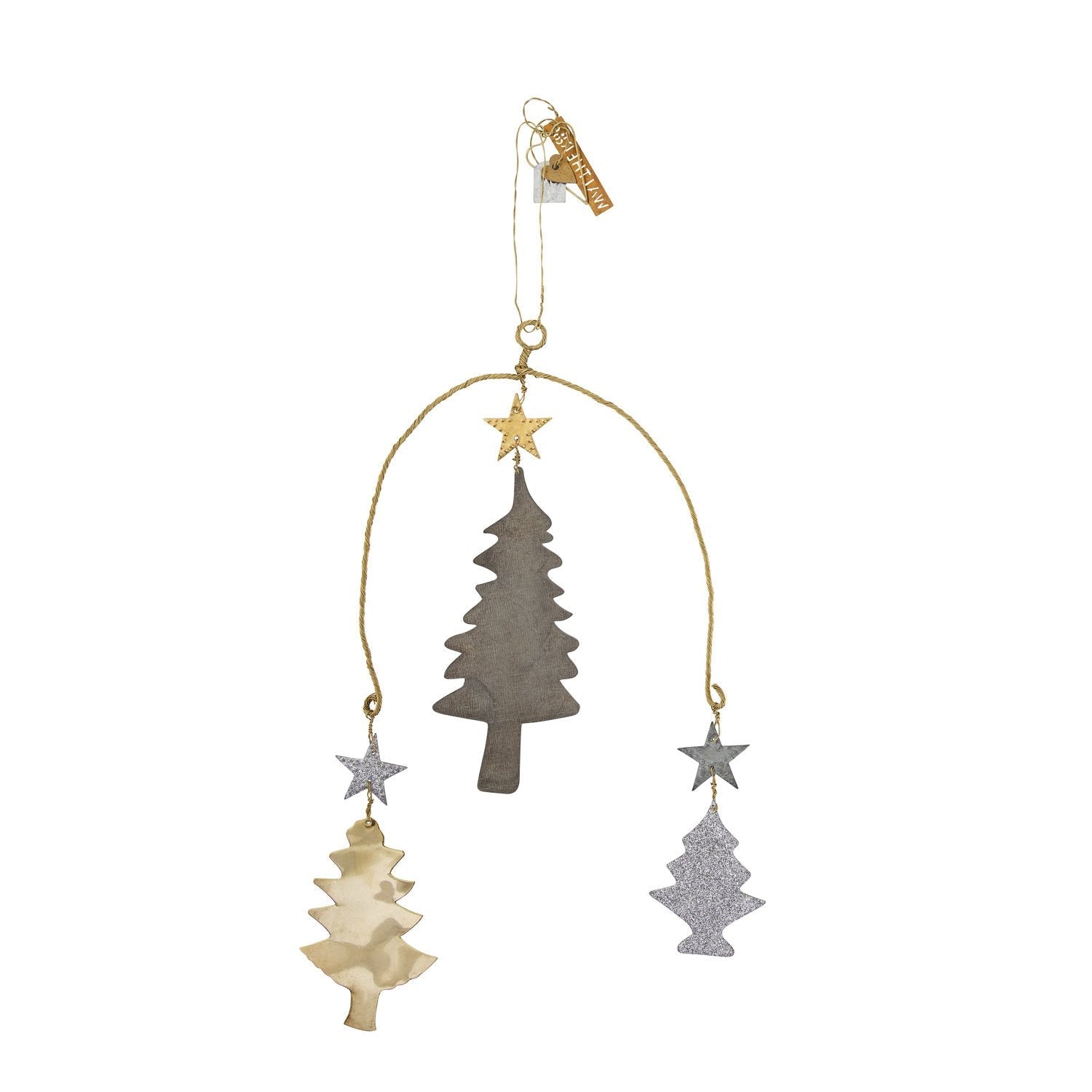 NORDIC.CHRISTMAS - Three hanging trees ornament