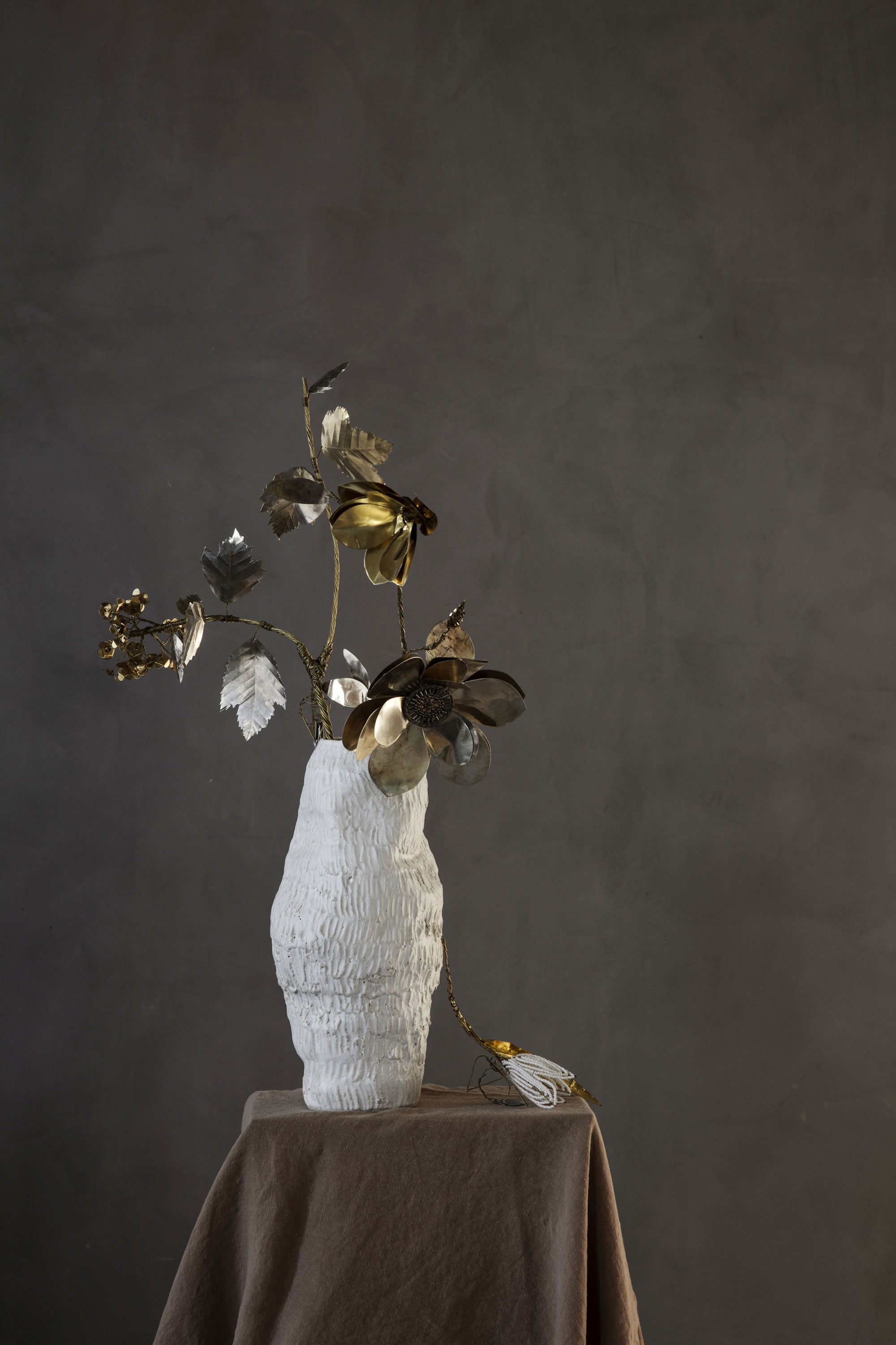 Tall Hydrangea Flower Branch