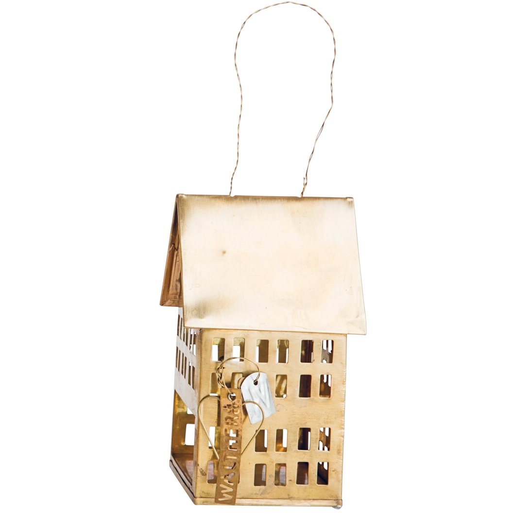 NORDIC.CHRISTMAS - Walther & co brass house decoration