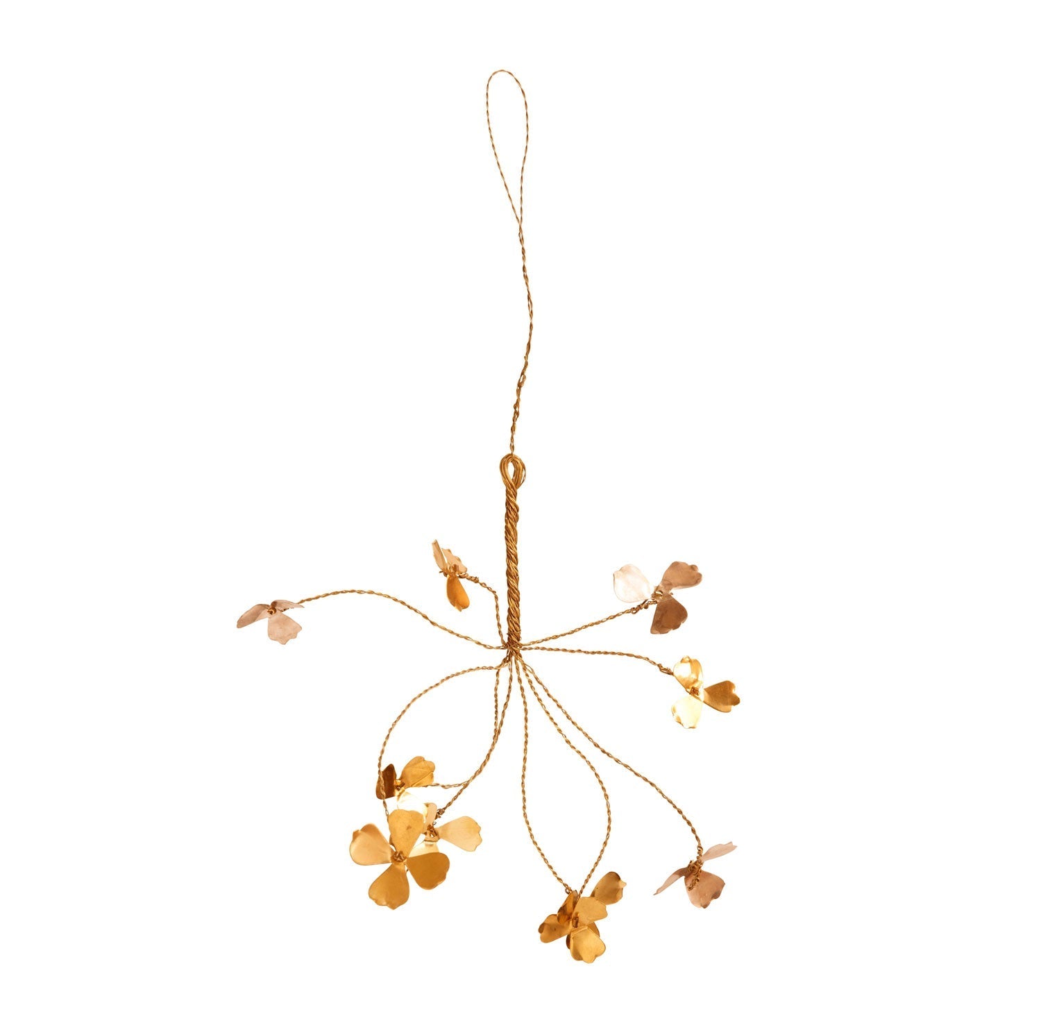 NORDIC.CHRISTMAS - Walther & co brass lucky flower branch