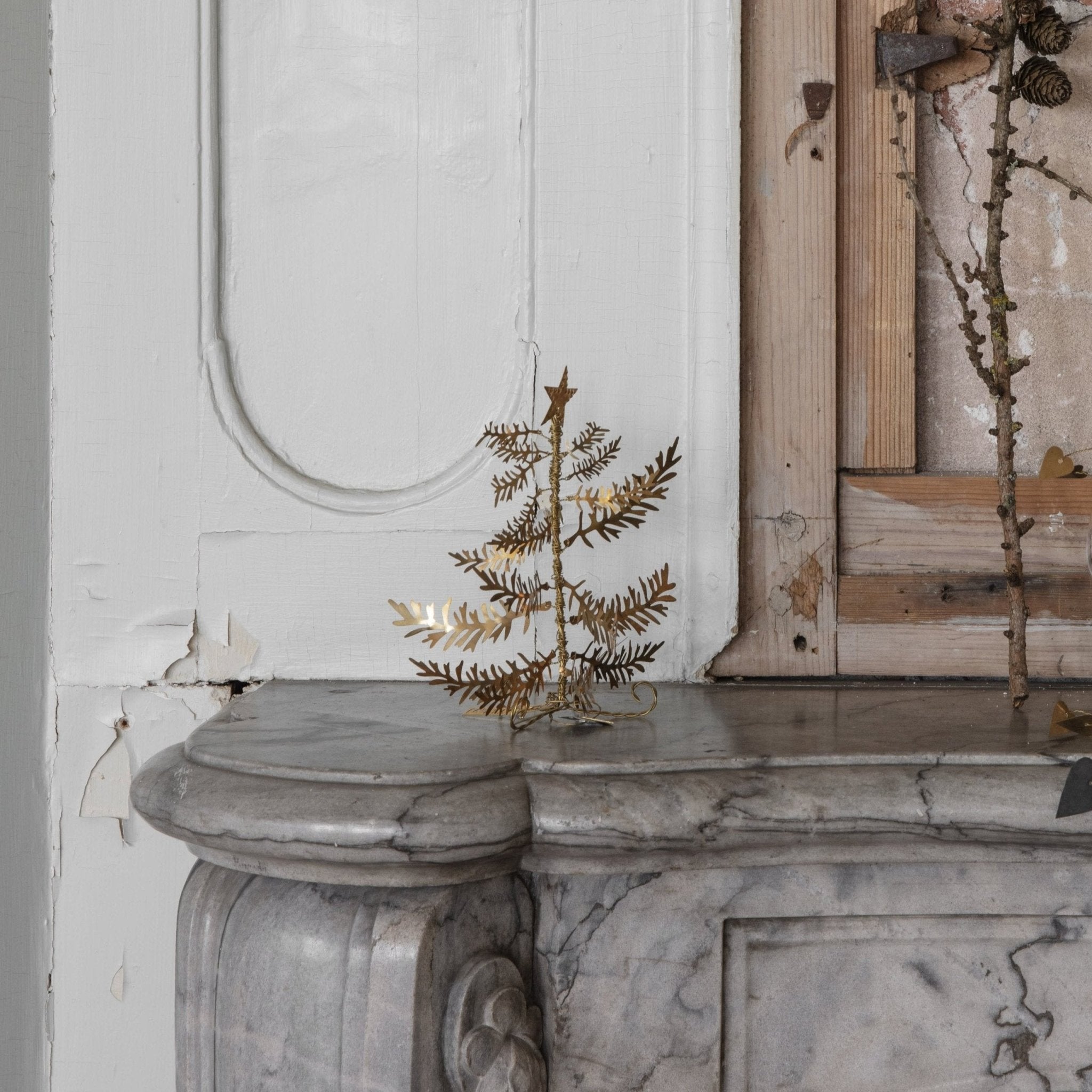NORDIC.CHRISTMAS - Walther&co brass pine tree