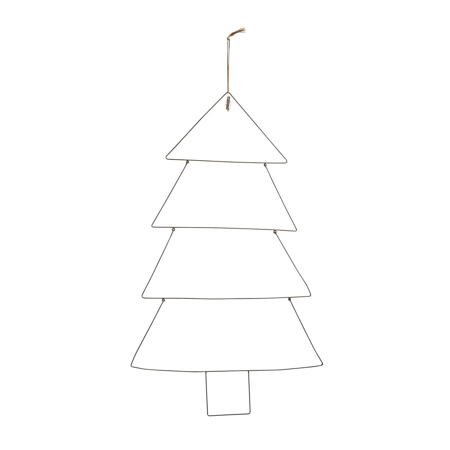 NORDIC.CHRISTMAS - Walther&co hanging tree display - 115 cm