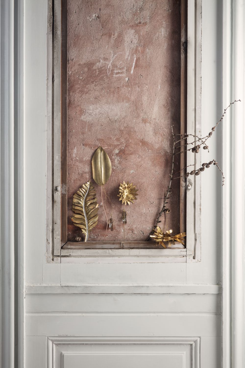 NORDIC.CHRISTMAS - Walther&co brass feather