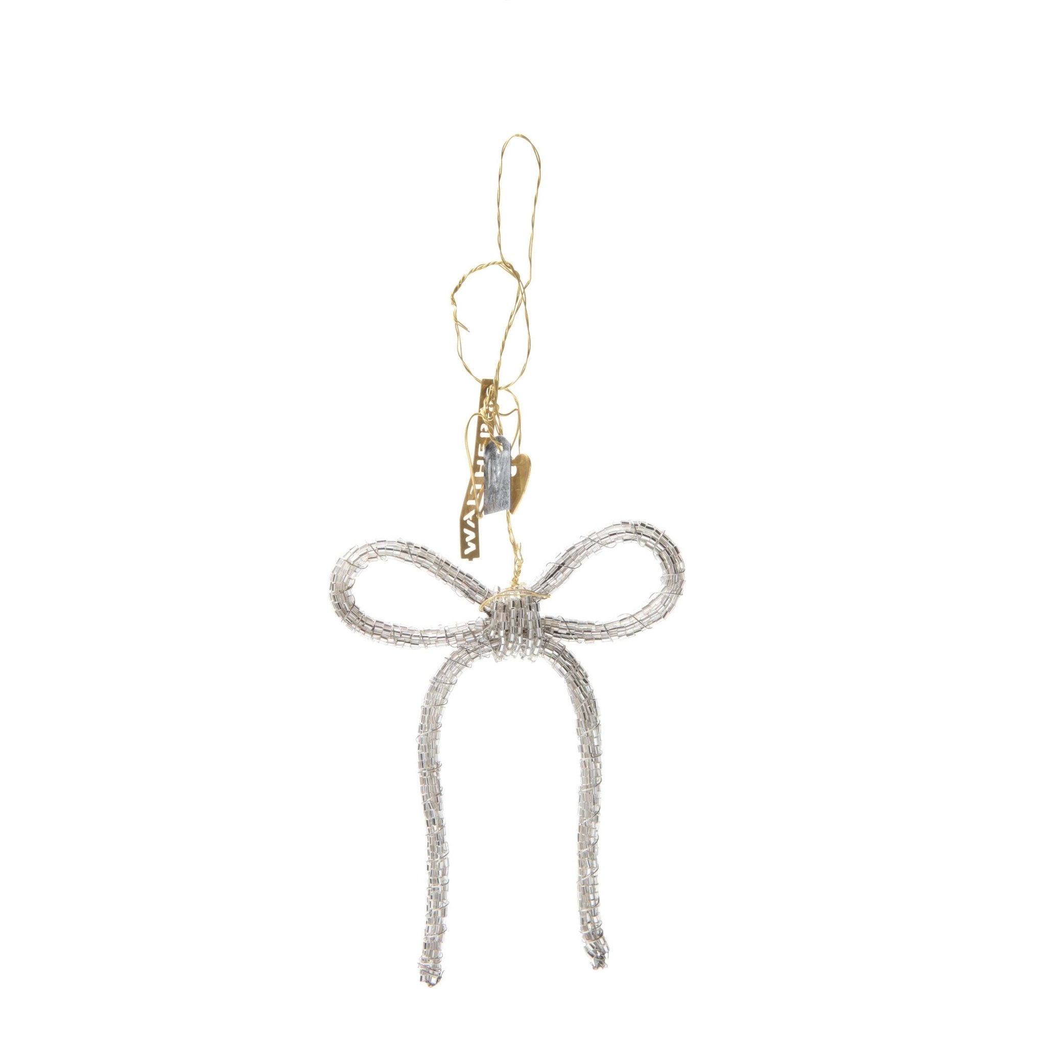NORDIC.CHRISTMAS - Walther&co silver bead bow
