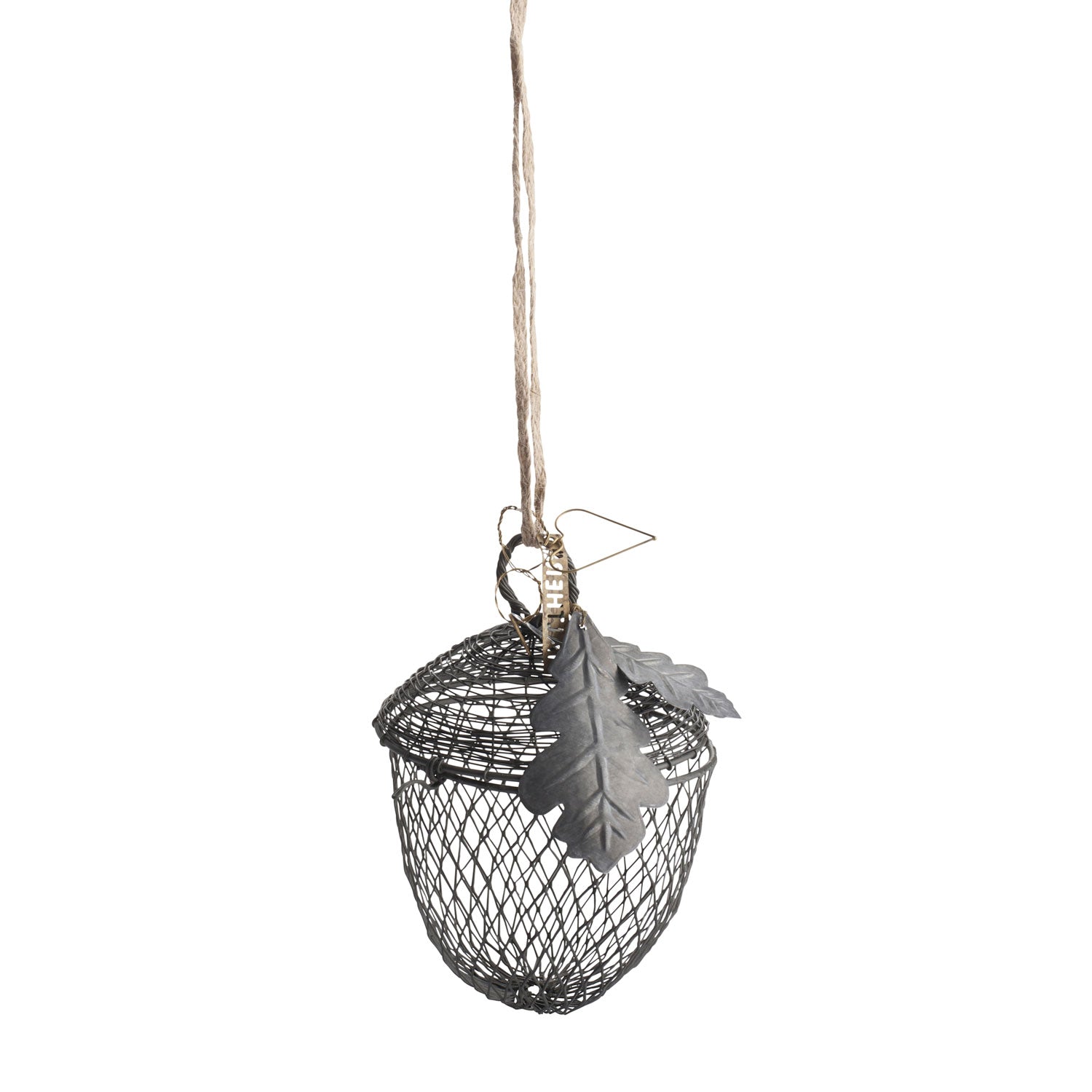 NORDIC.CHRISTMAS - Walther&co zinc acorn birdfeeder