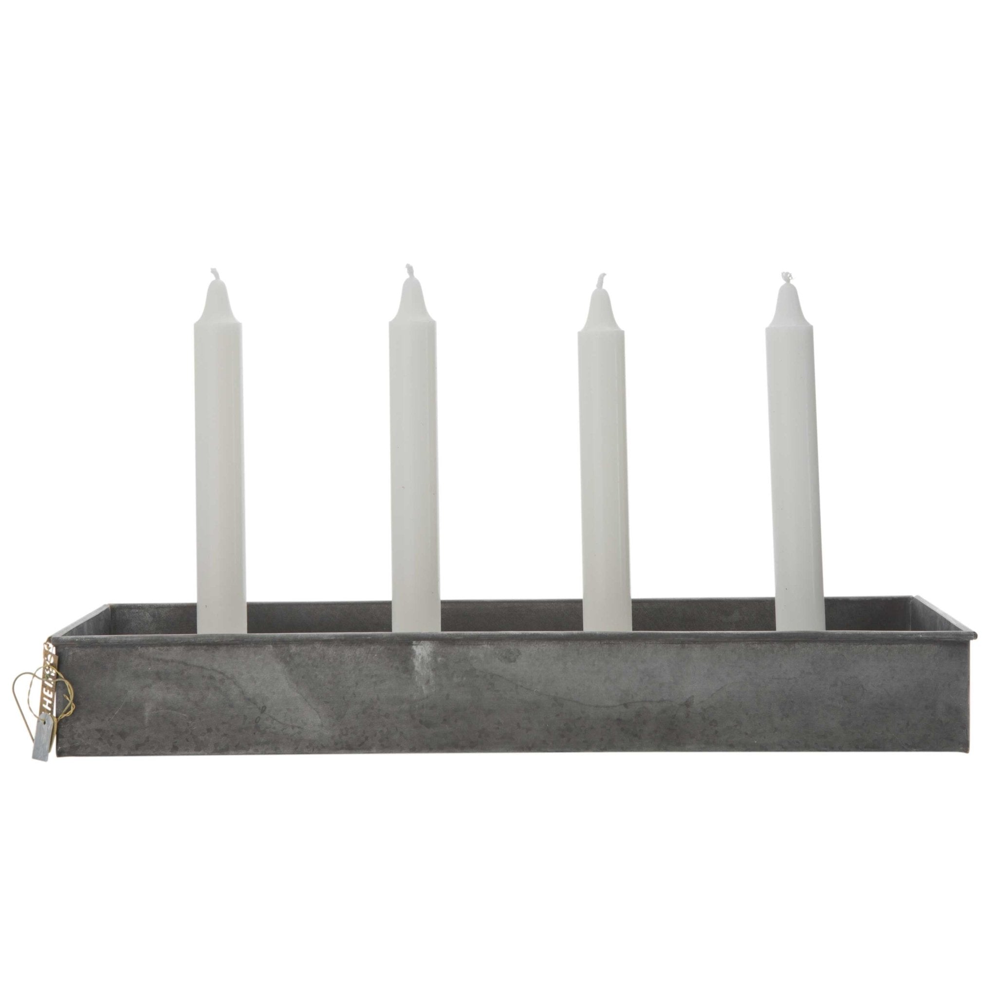 NORDIC.CHRISTMAS - Walther&co zinc 4 - candle tray